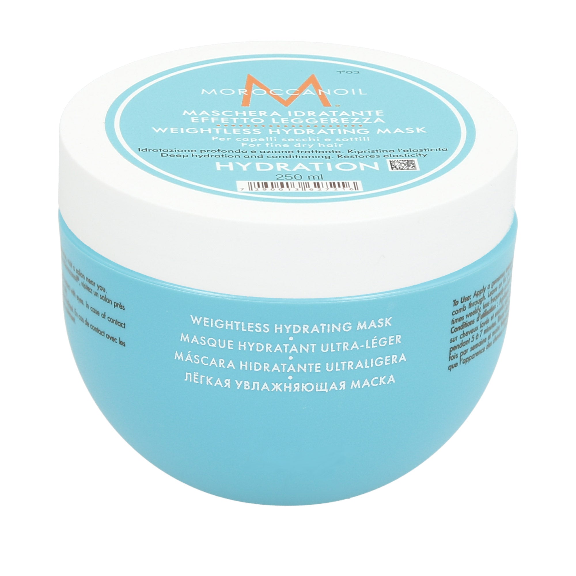 MOROCCANOIL HYDRATION Weightless Mask Organiczna maska do włosów cienkich i suchych o działaniu odżywczo - nawilżającym 250 ml