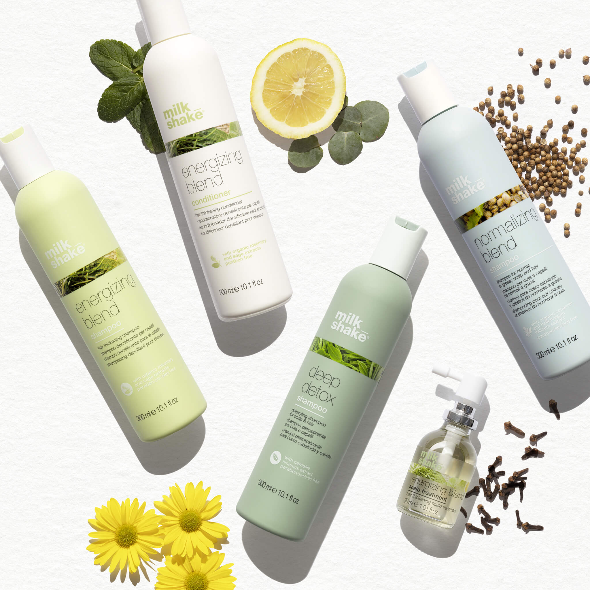 MILK SHAKE ENERGIZING BLEND SCALP Balsam pogrubiający włosy i wspomagający wyrastanie nowych 30 ml #2