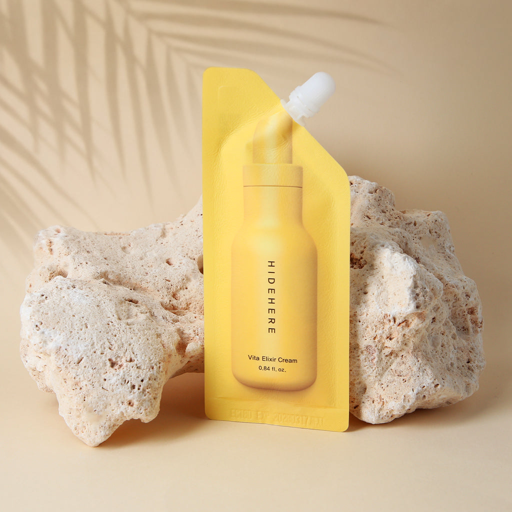 HIDEHERE Rozjaśniający krem do twarzy z witaminą C 25 ml #3