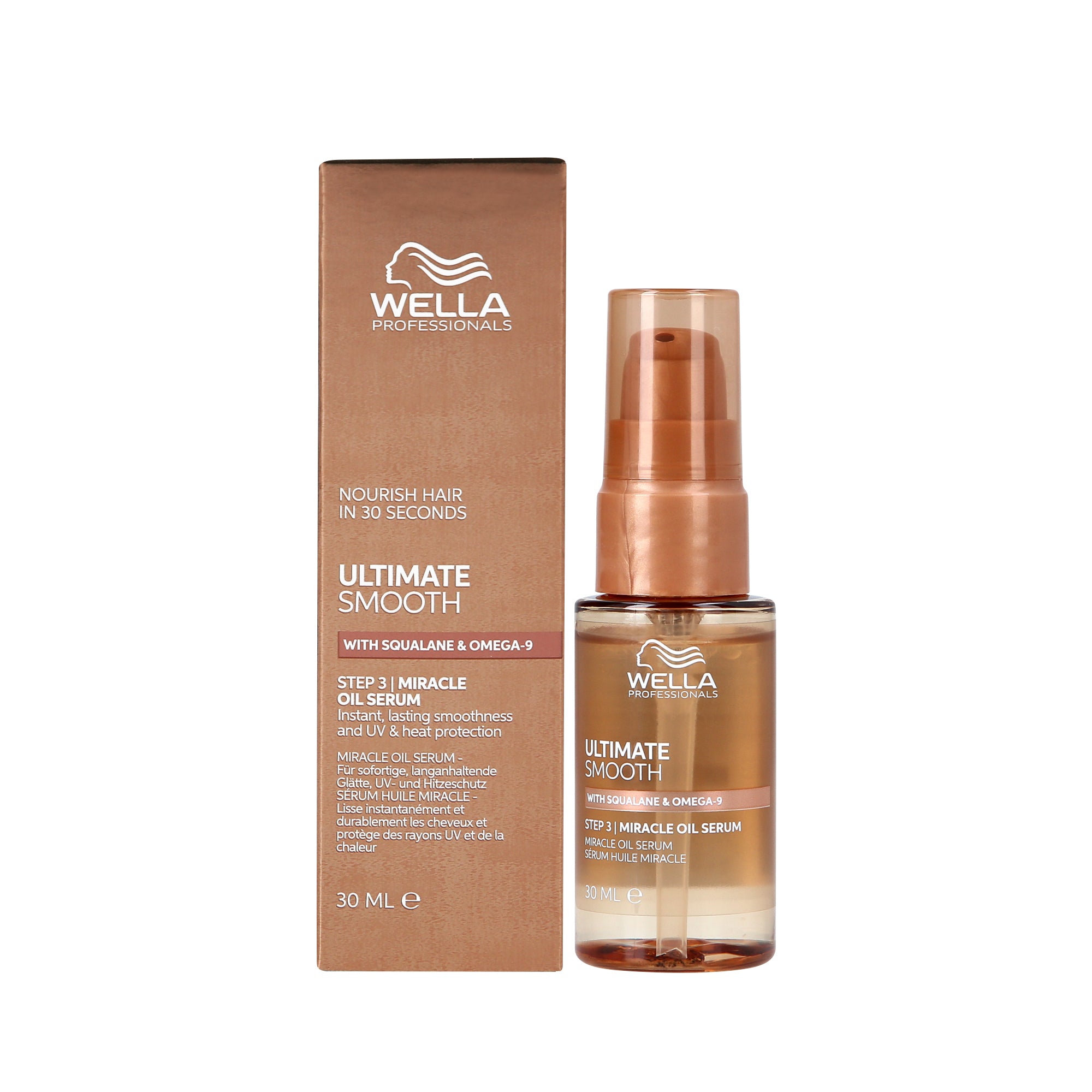 WELLA PROFESSIONALS ULTIMATE SMOOTH MIRACLE OIL Glättendes Haarserum 30 ml