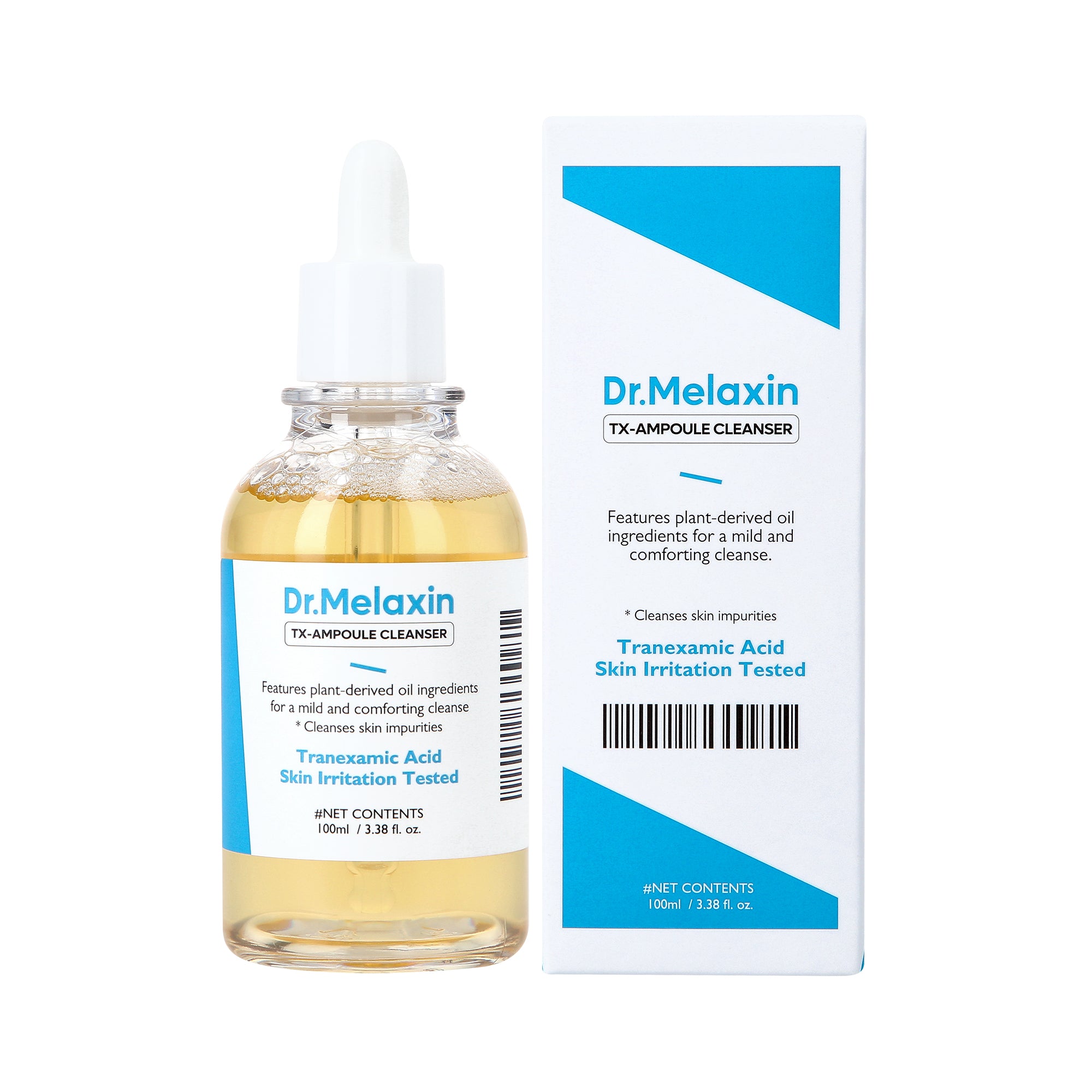 DR.MELAXIN TX-AMPOULE CLEANSER Gel nettoyant concentré à l'acide tranexamique 100 ml
