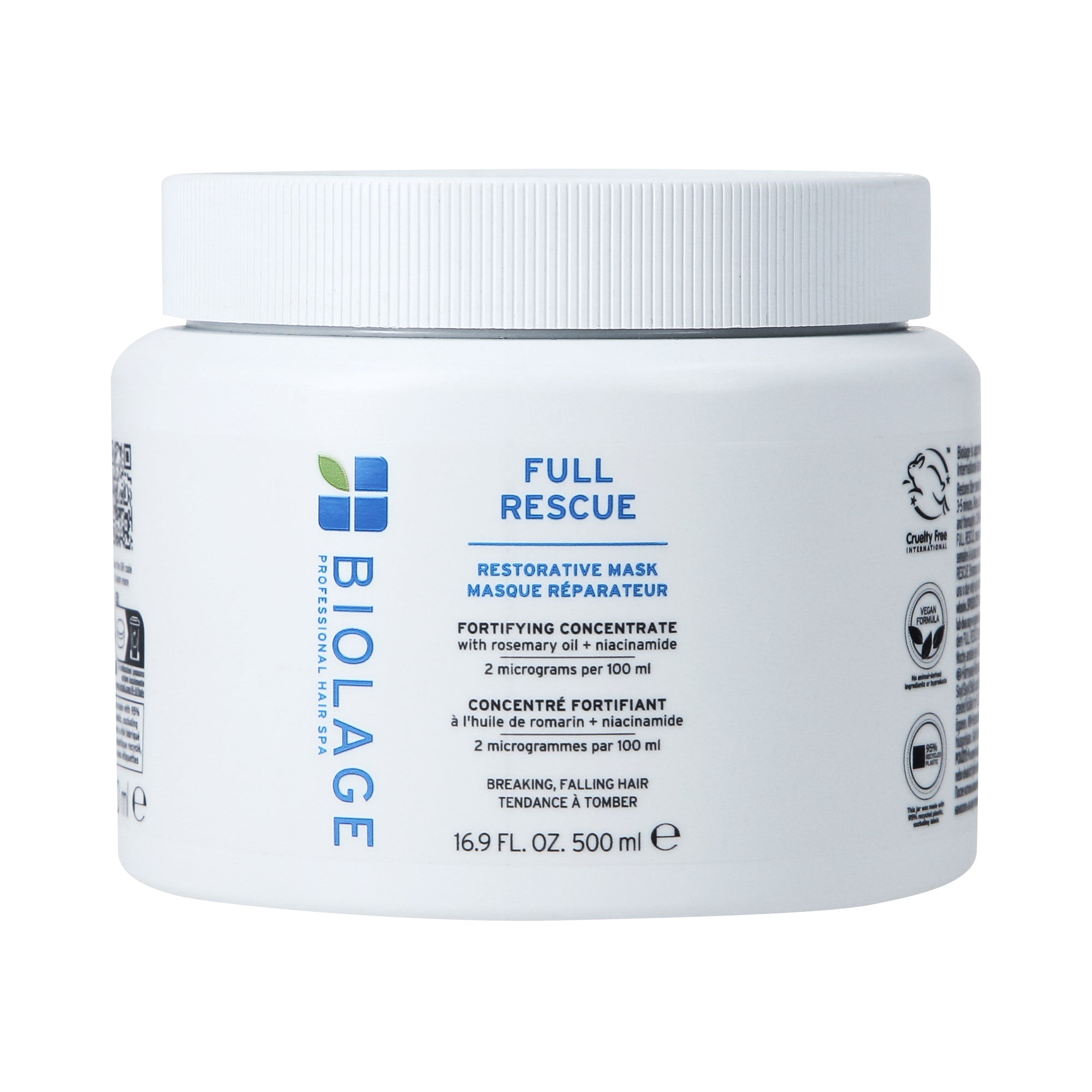 BIOLAGE FULL RESCUE Maschera rinforzante per capelli fragili e tendenti alla caduta 500 ml