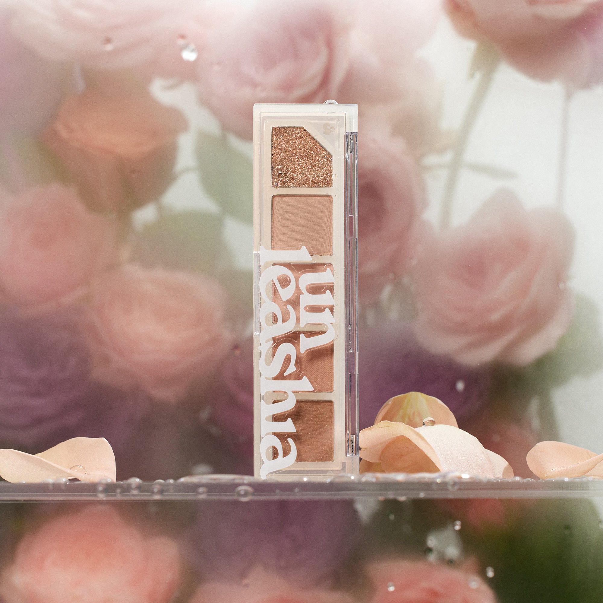 UNLEASHIA MOOD SHOWER Palette de fards à paupières et d'enlumineurs n° 2 Rose Shower 4 g #4