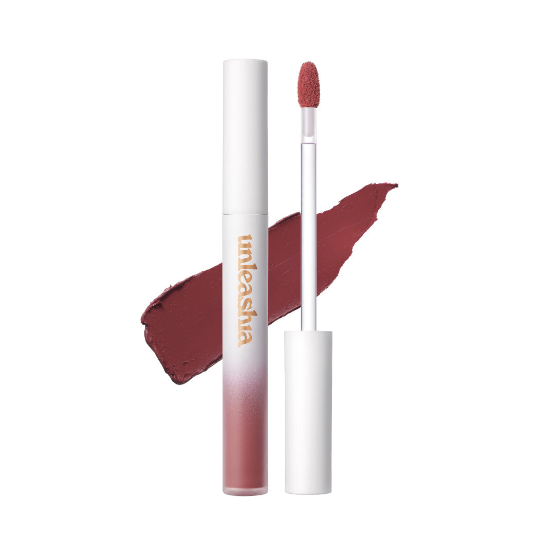 UNLEASHIA LUV HUG VELVET TINT Saténová barva na rty 4,5 g #3
