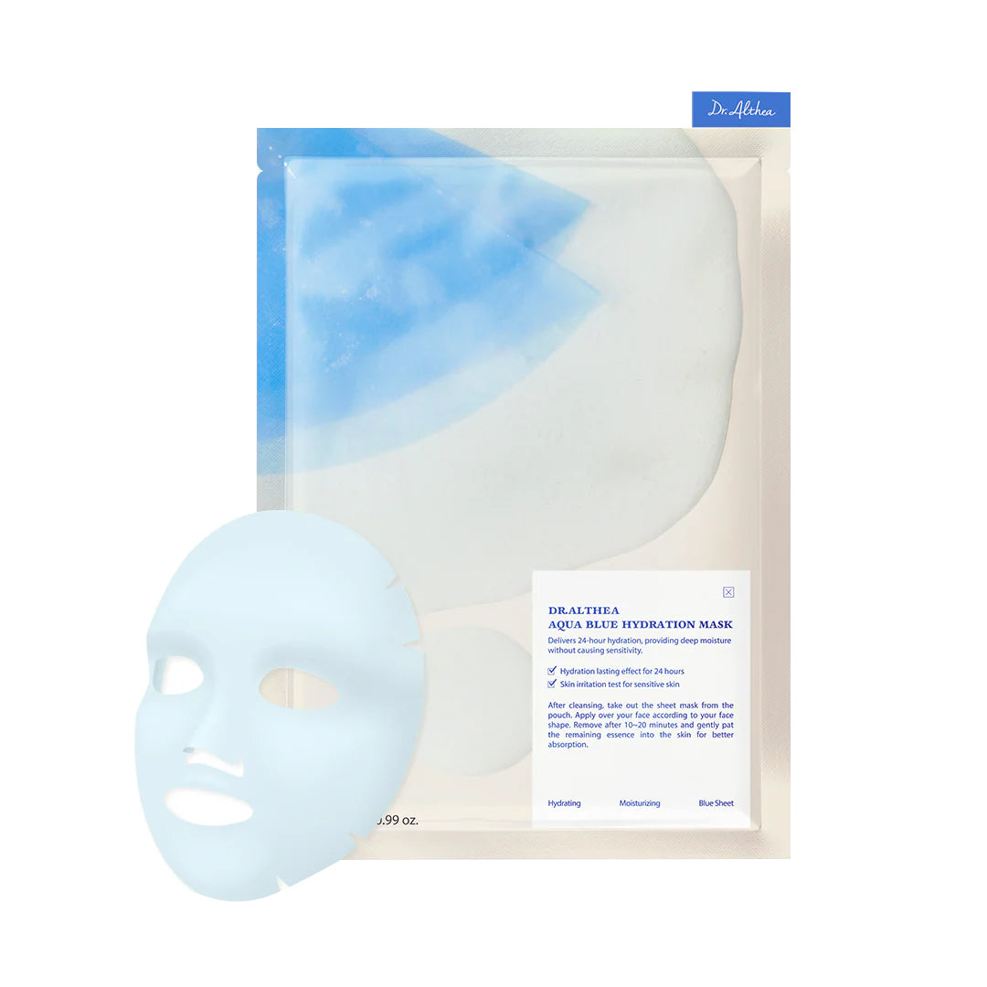 DR. ALTHEA DR.ALTHEA AQUA BLUE HYDRATION Masque en tissu à l'effet hydratant intense 28 g