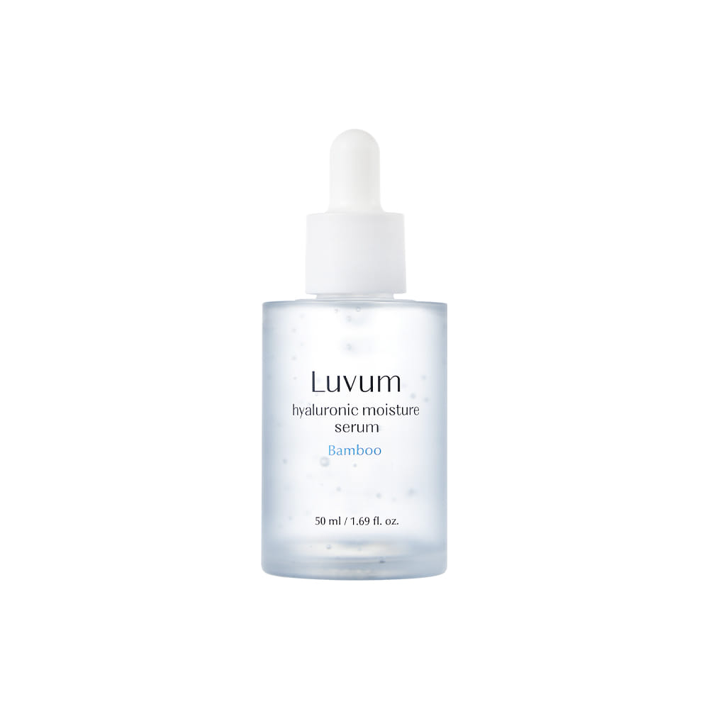 LUVUM BAMBOO HYALURONIC MOISTURE SERUM Lehké, hydratační sérum s bambusovou šťávou a rostlinou, nízkomolekulární kyselinou hyaluronovou 50 ml