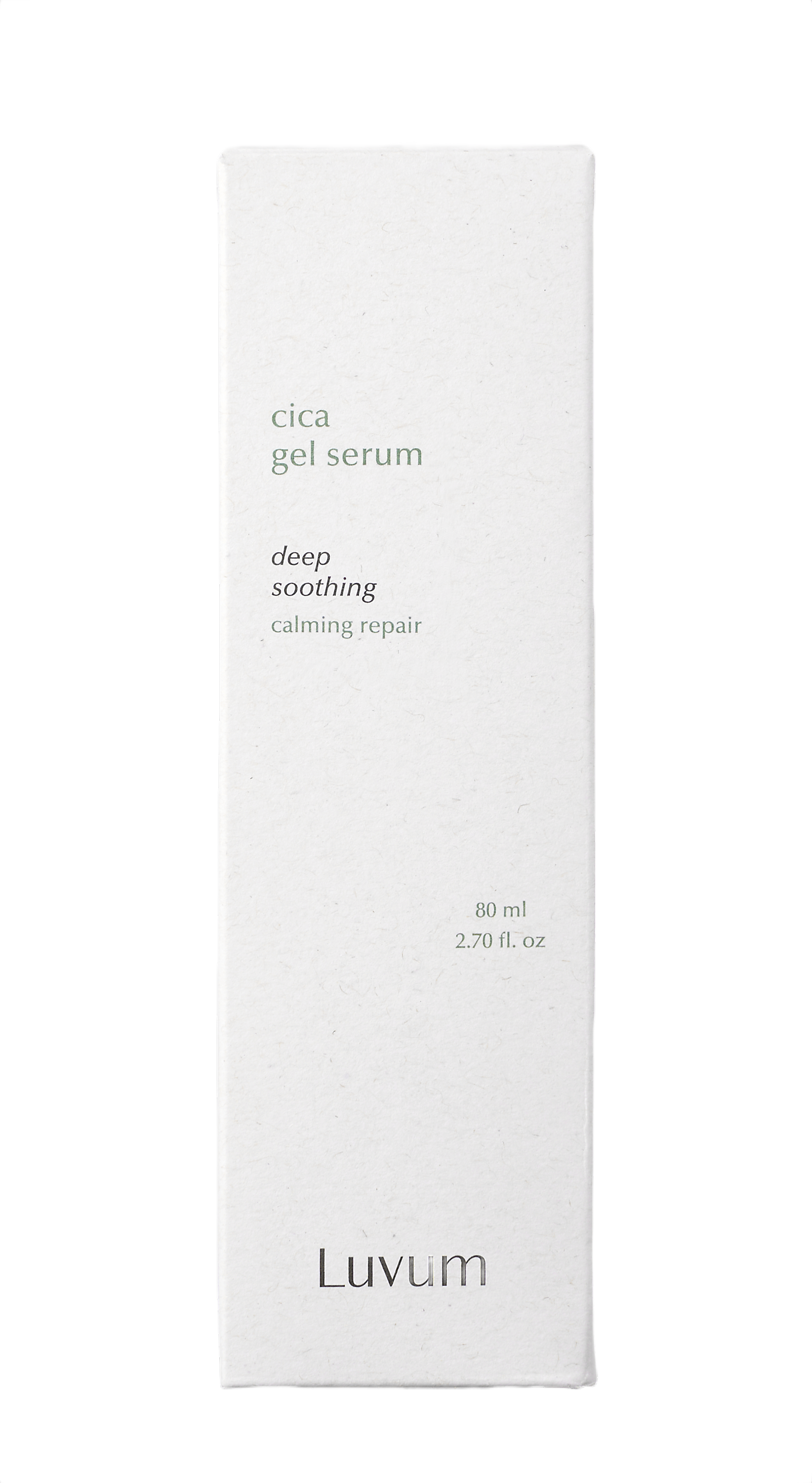 LUVUM CALMING REPAIR CICA GEL SERUM Siero leggero in gel spray con estratto di centella asiatica 80 ml #2