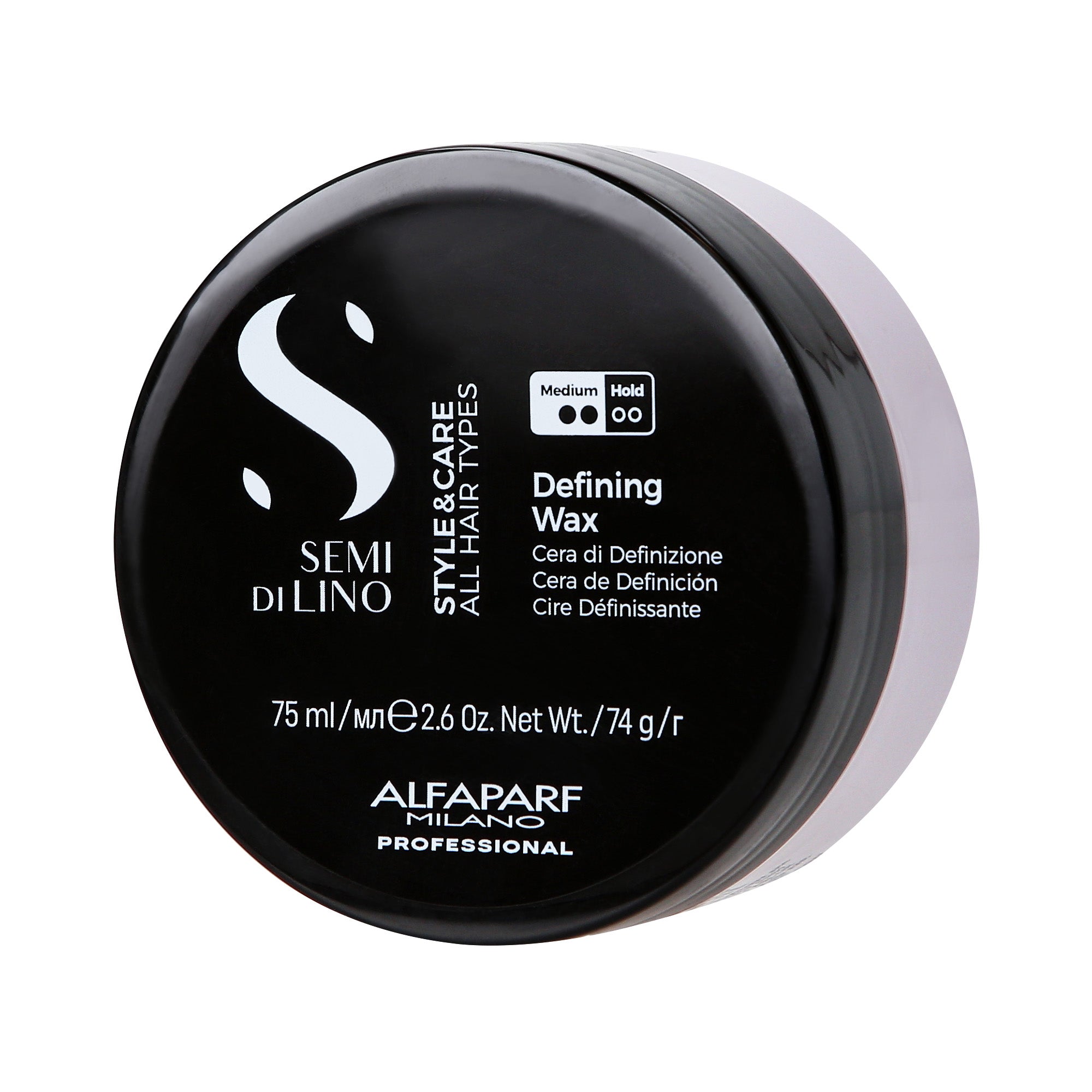 ALFAPARF SEMI DI LINO STYLE&CARE DEFINING WAX Cera flessibile a tenuta media 75 ml