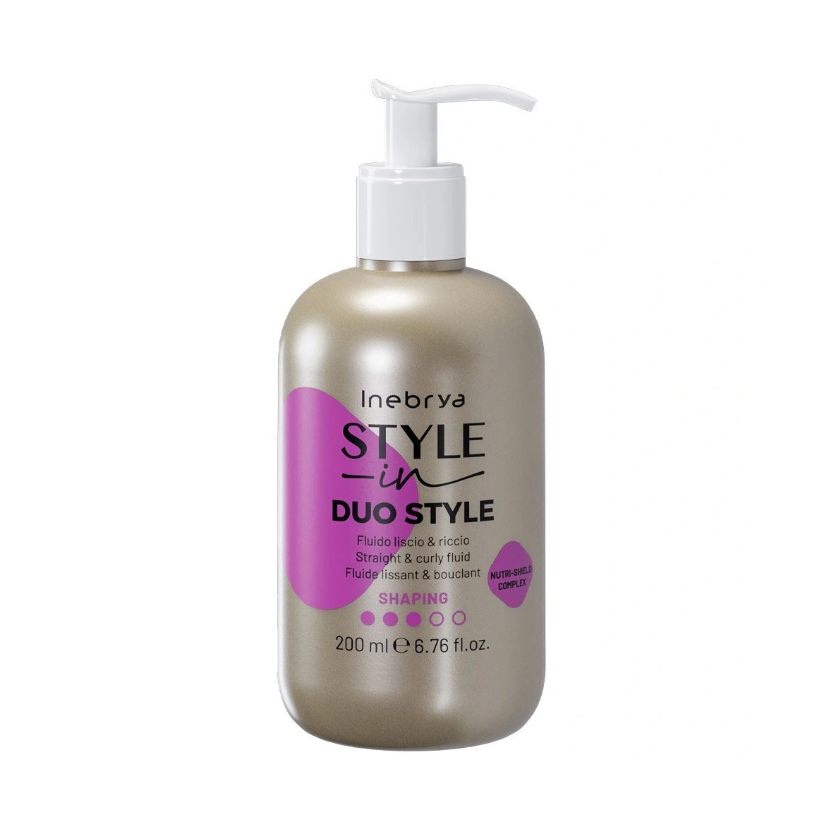 INEBRYA STYLE-IN DUO STYLE Siero lisciante per capelli ricci 200ml