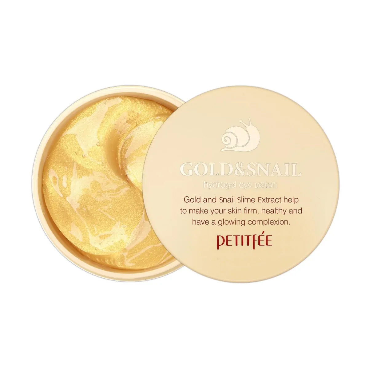 PETITFEE GOLD&SNAIL HYDROGEL EYE PATCH Hydrożelowe płatki pod oczy ze śluzem ślimaka 60 szt.