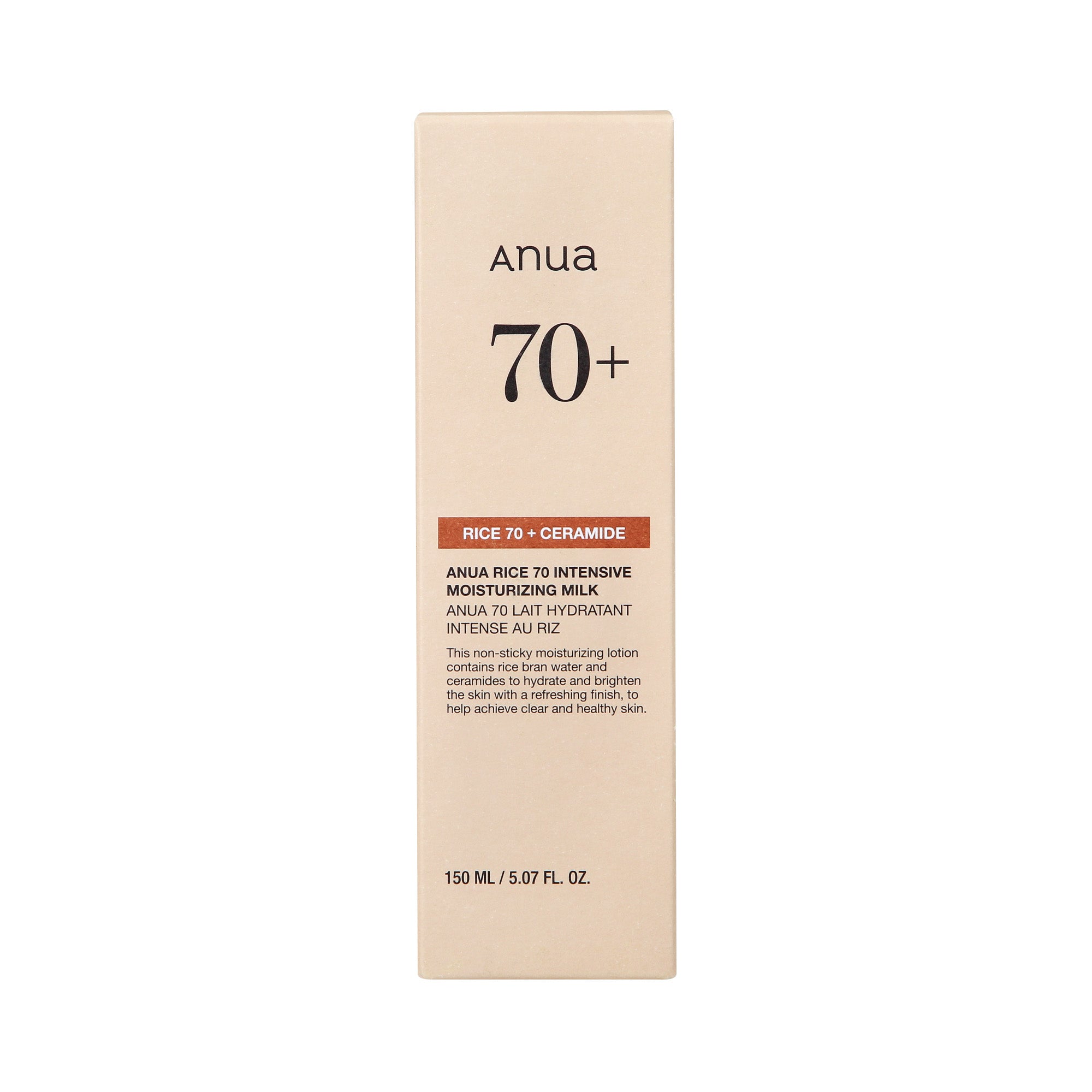 ANUA RICE 70 + CÉRAMIDE LAIT HYDRATANT INTENSIF Lait visage hydratant intense 150 ml #2