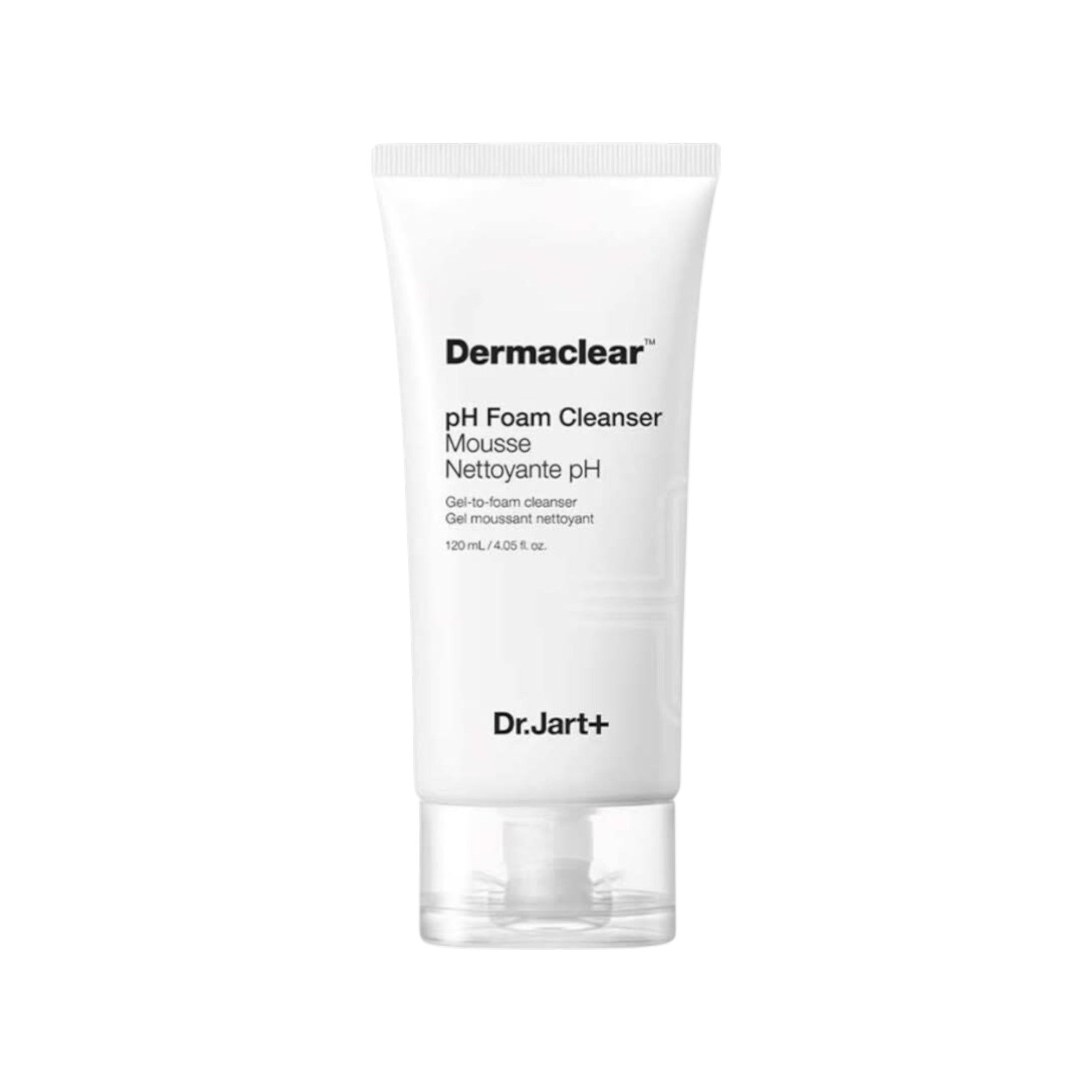 DR. JART+ DERMACLEAR™ PH FOAM CLEANSER Mousse nettoyante pour le visage rétablissant le bon pH 120 ml
