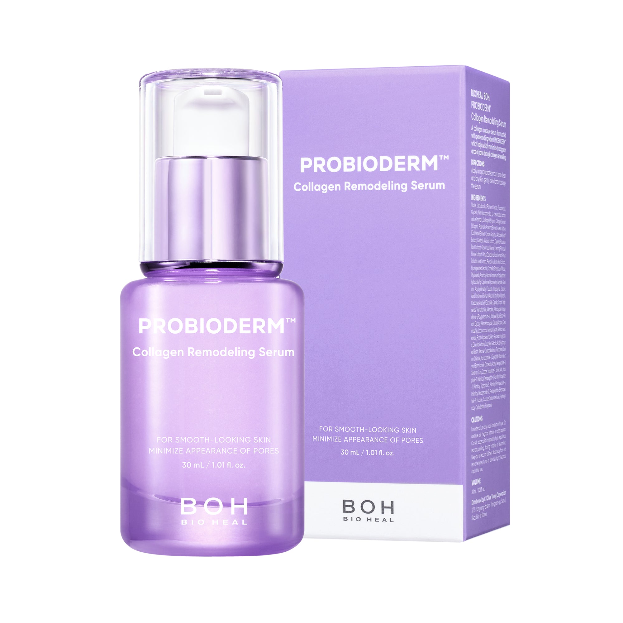 BOH BIO HEAL Probioderm™ Sérum Remodelant au Collagène - Sérum au collagène lissant 30 ml