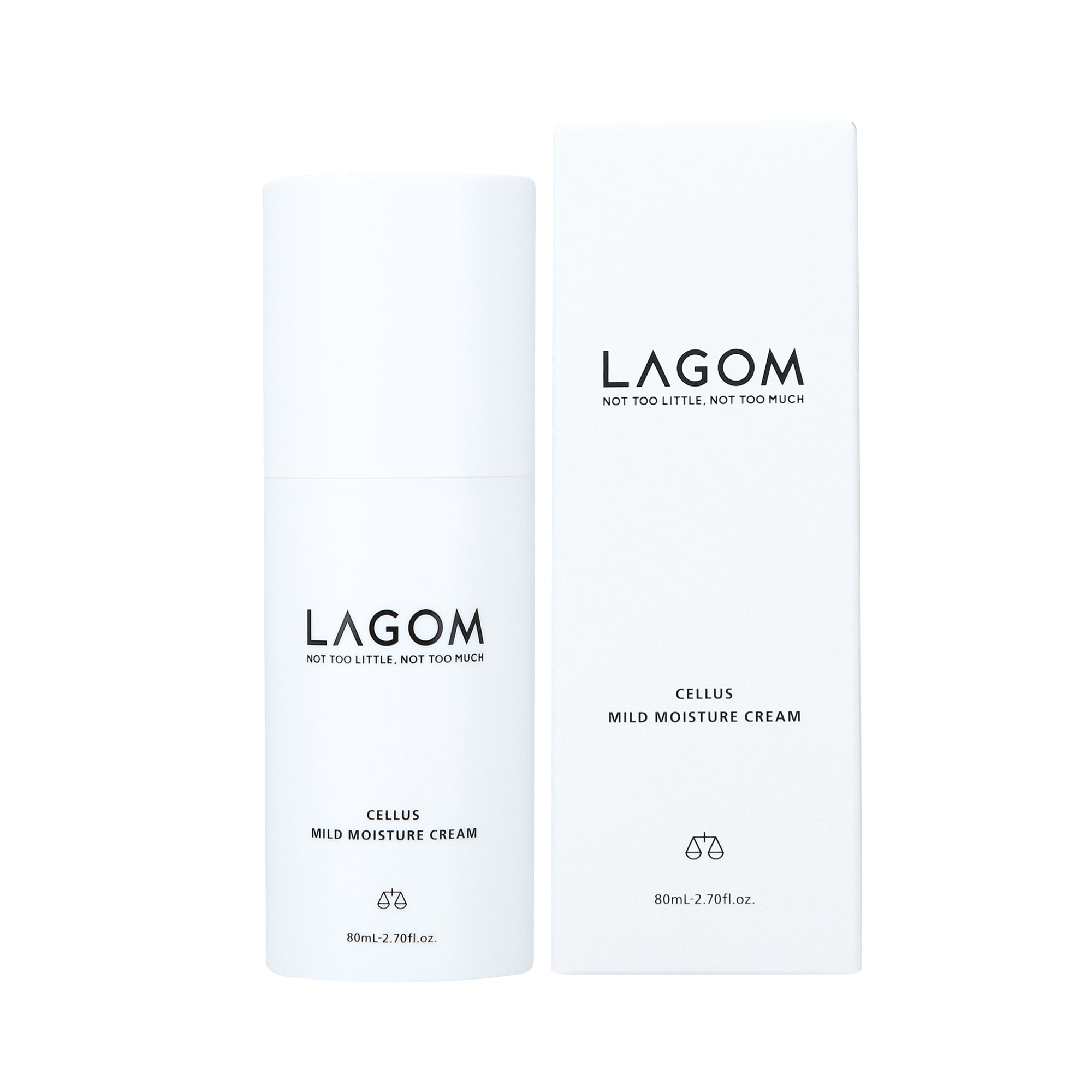 LAGOM CELLUS MILD Crème visage hydratante et régénérante 80 ml