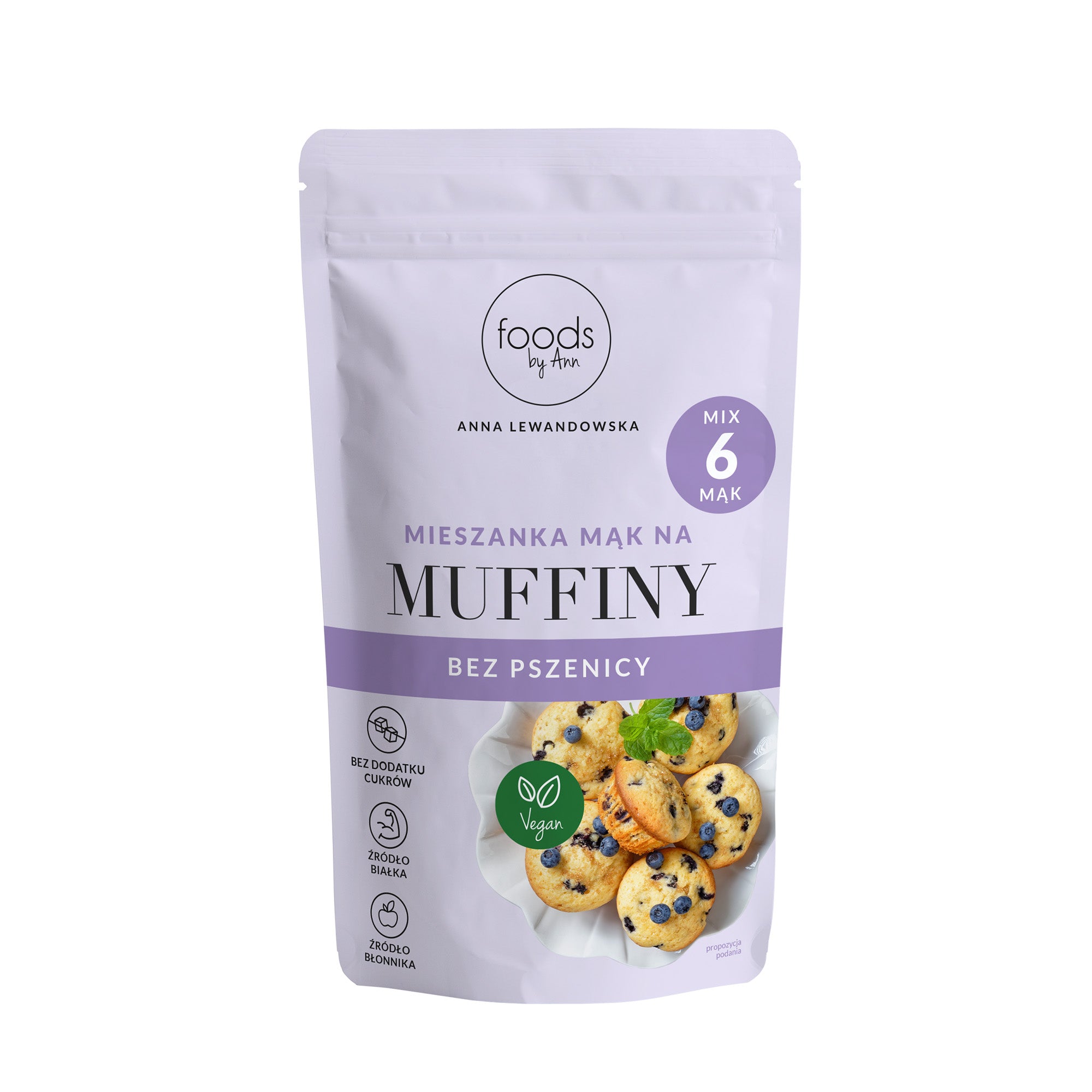 FOODS BY ANN Mélange de farine pour muffins sans blé 250 g