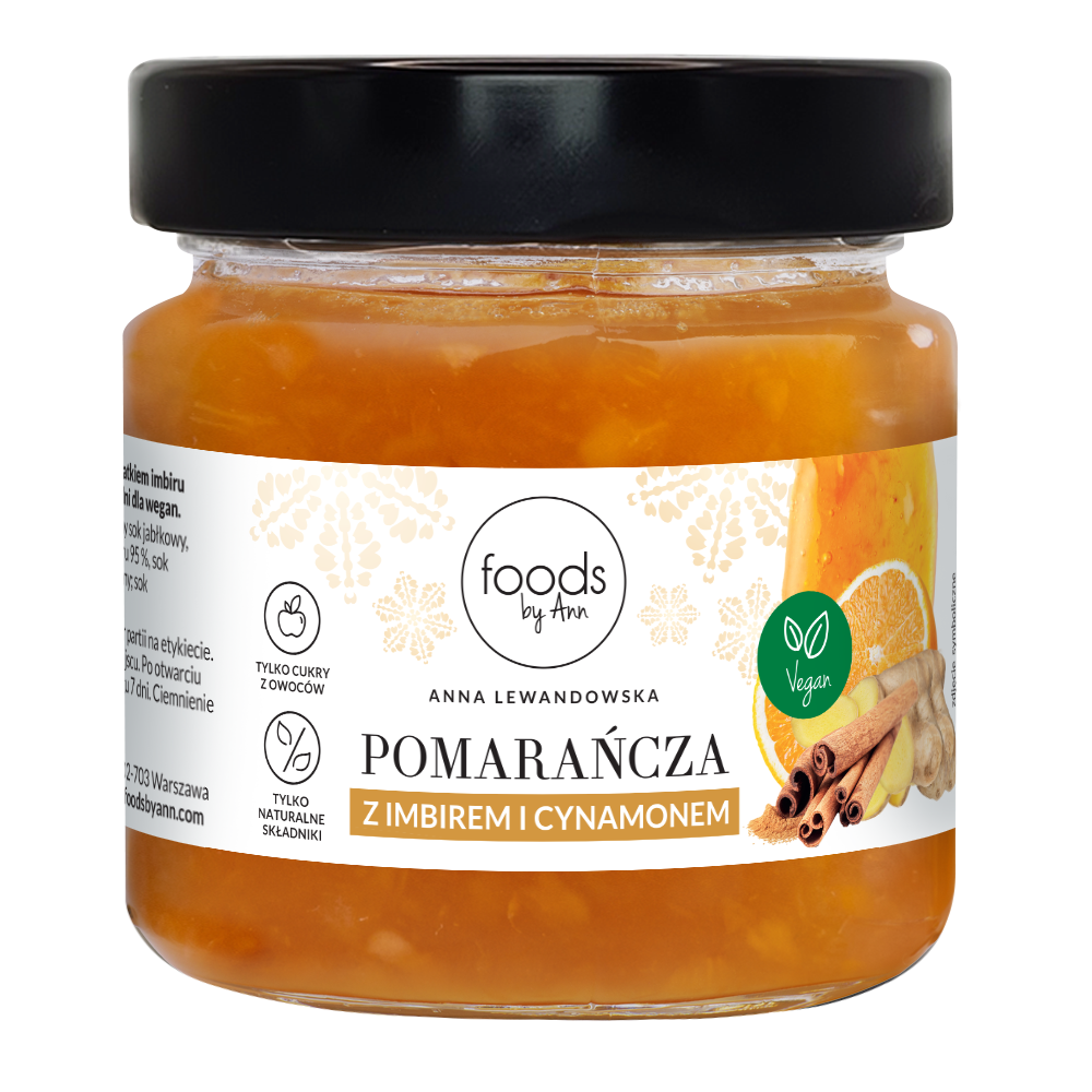 FOODS BY ANN Arancia con zenzero e cannella 200 g
