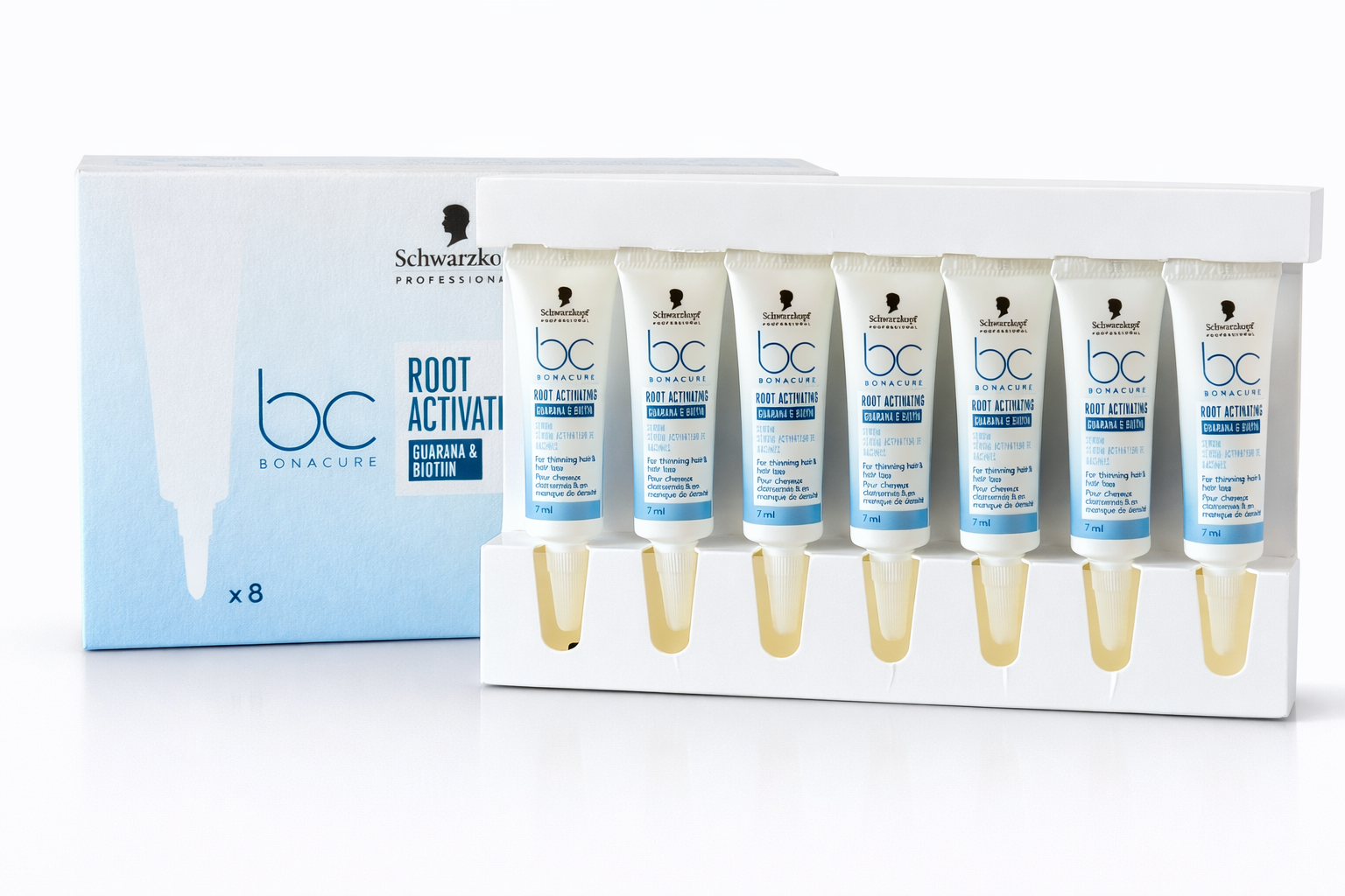 SCHWARZKOPF PROFESSIONAL BONACURE SÉRUM ACTIVATEUR DE RACINES Ampoules activatrices pour cheveux sujets à la chute 8 x 7 ml #2