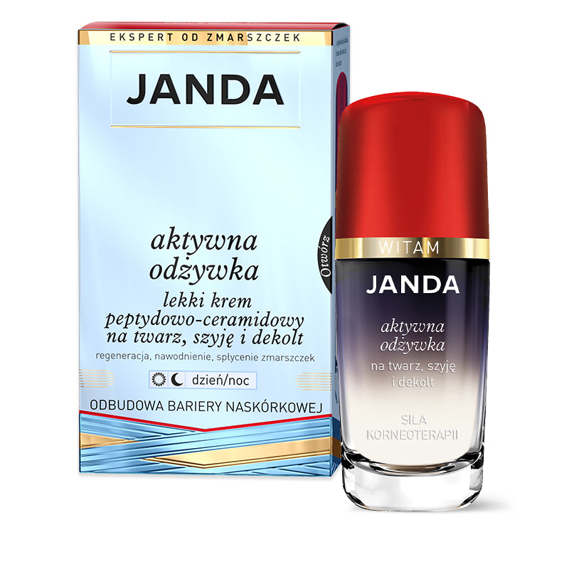 JANDA ACTIVE CONDITIONER Crème légère aux peptides-céramides pour le visage, le cou et le décolleté 50 ml