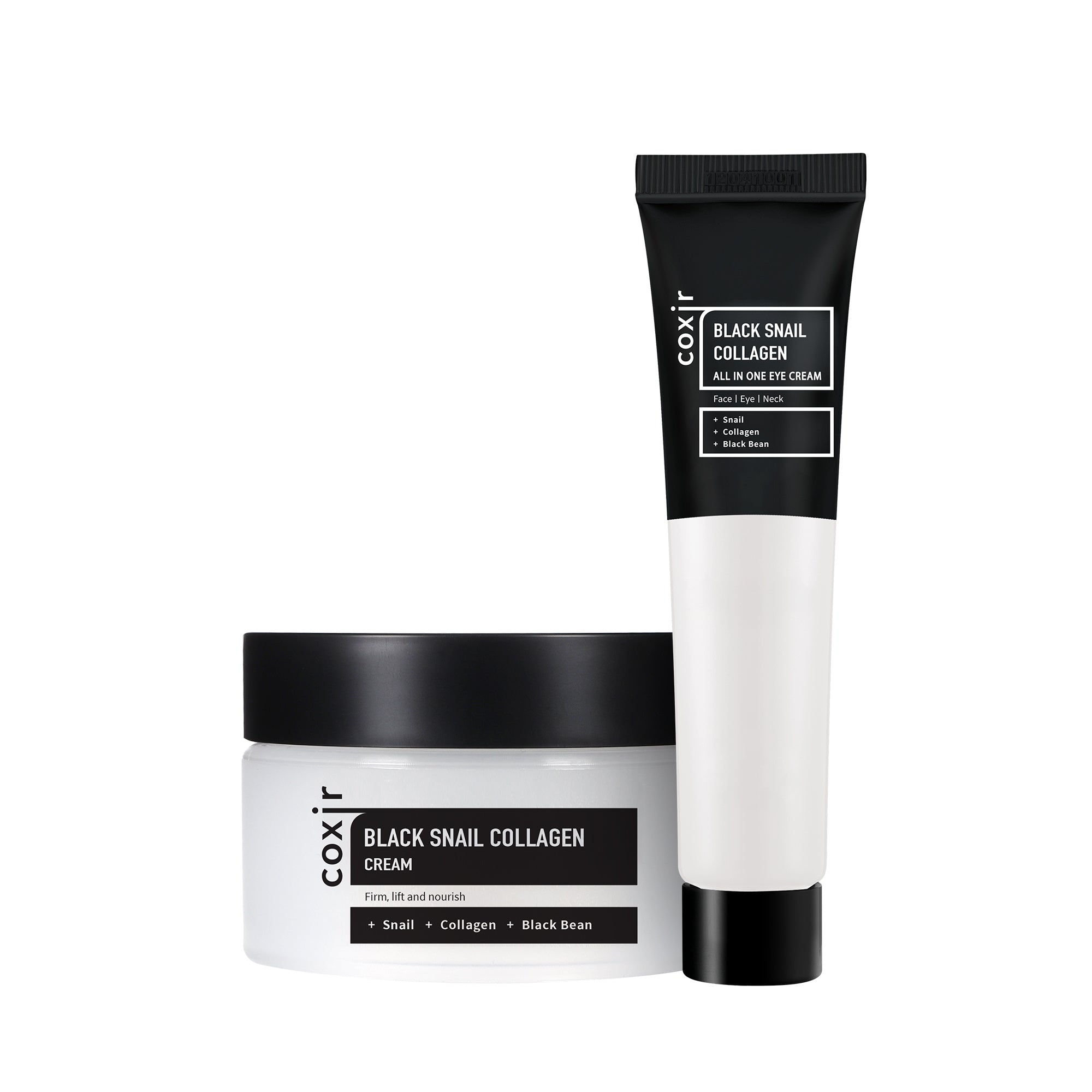 COXIR BLACK SNAIL COLLAGEN Coffret – coffret anti-rides à base de bave d'escargot et de collagène