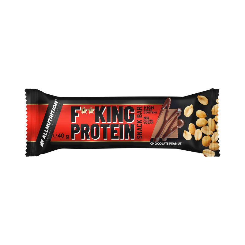 ALLNUTRITION FITKING PROTEIN Barre protéinée – chocolat cacahuètes 40 g