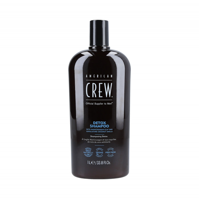 AMERICAN CREW CLASSIC DETOX Shampoo detergente con peeling 1000ml