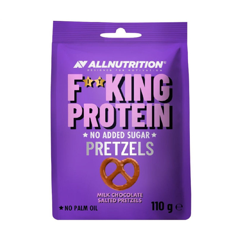 ALLNUTRITION FITKING PROTEIN Bretzels – Chocolat au lait et sel 110 g
