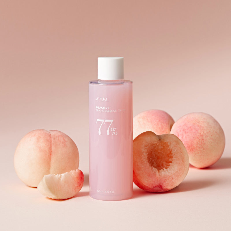 ANUA PEACH 77% NIACINE Tonique visage hydratant aux céramides et à l'extrait de pêche 250 ml #2
