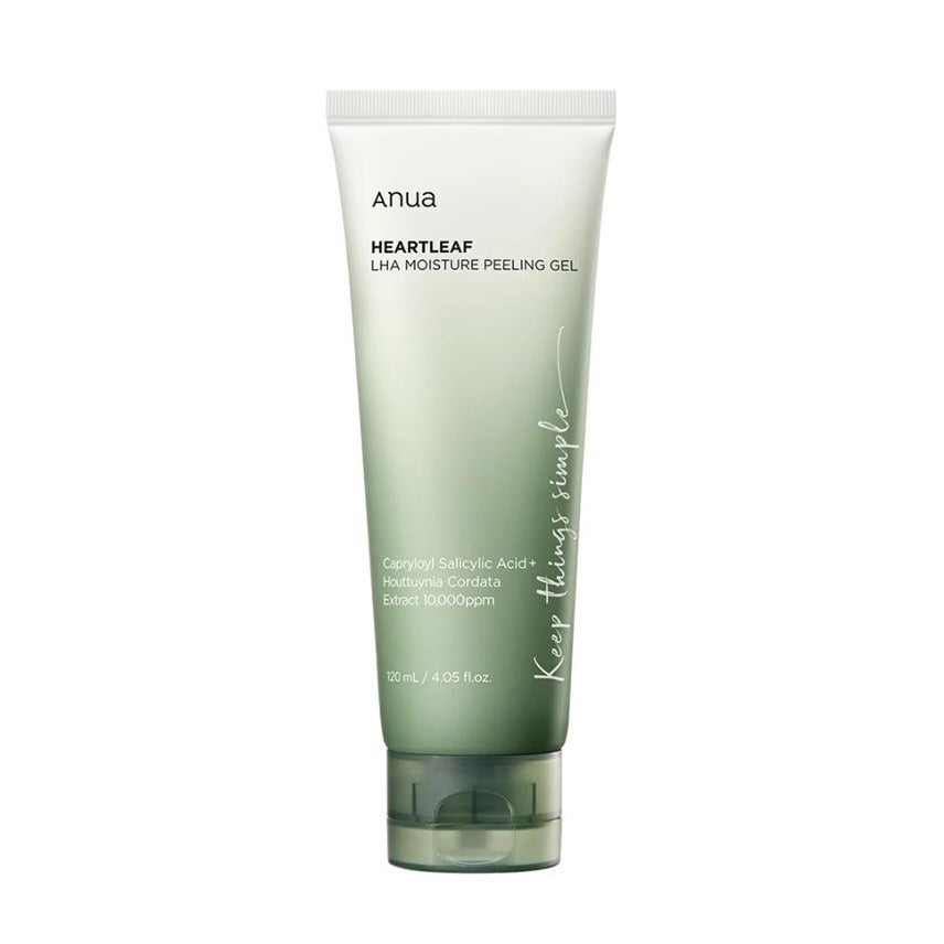 Gel peeling visage ANUA HEARTLEAF LHA à l'acide LHA 120 ml