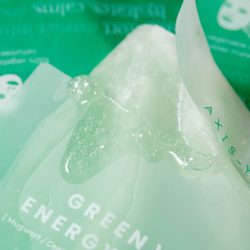 AXIS-Y MUGWORT Masque en tissu à 61% d'extrait d'armoise 27 ml #2