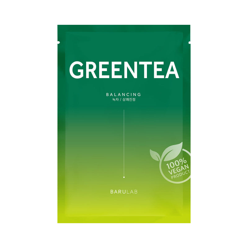 BARULAB THE CLEAN VEGAN Veganská maska se zeleným čajem 23g