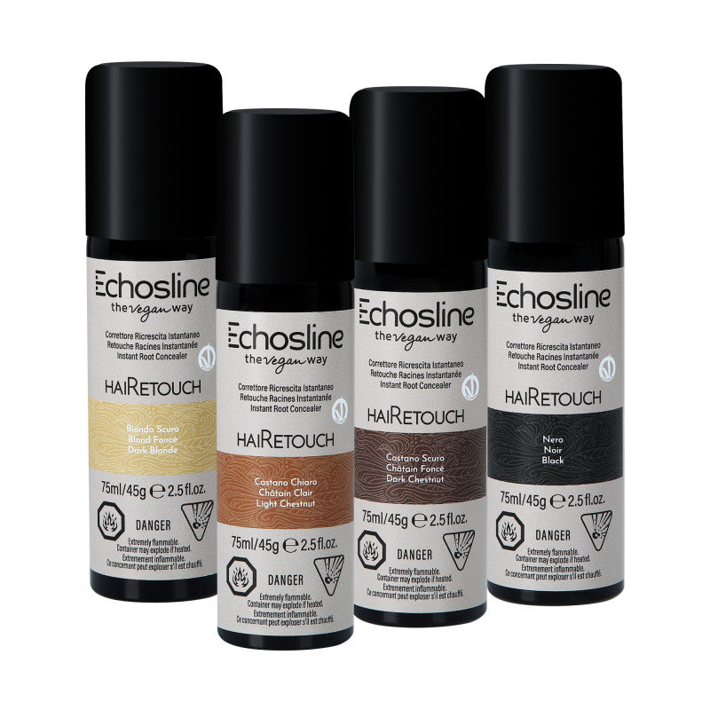 ECHOSLINE HAIRETOUCH Spray mascherante per la ricrescita e i capelli grigi 70 ml