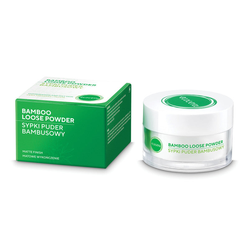 ECOCERA Poudre libre de bambou pour peaux grasses et mixtes 8 g