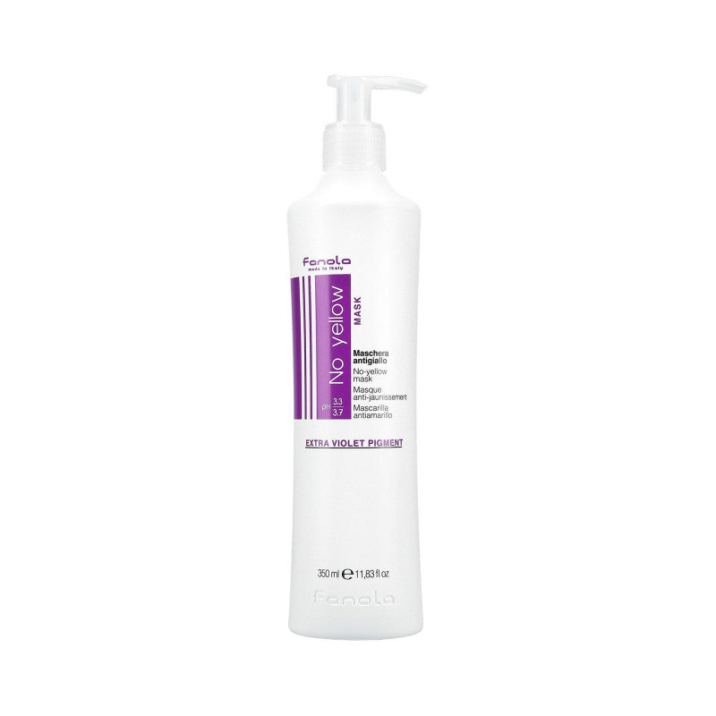 FANOLA NO YELLOW Neutralisierende Maske für blondes Haar 350ml