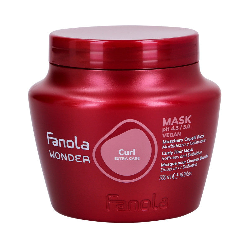 FANOLA WONDER CURL EXTRA CARE Maschera intensamente nutriente per capelli ricci 500ml