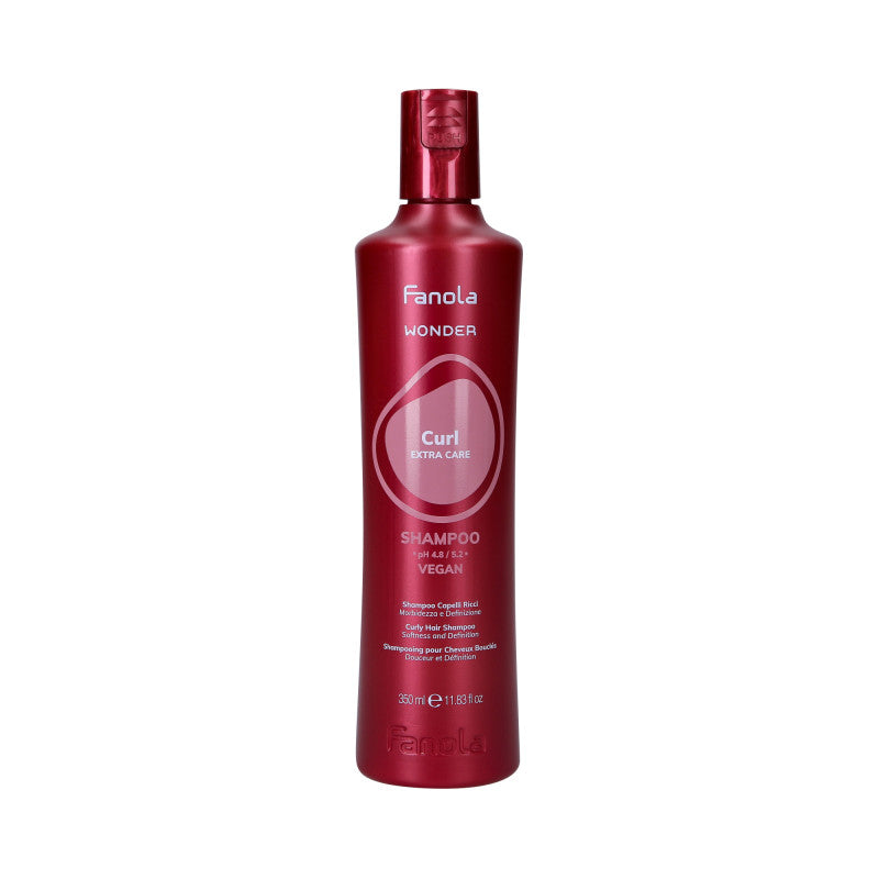 FANOLA WONDER CURL EXTRA CARE Wegański szampon do włosów kręconych 350 ml