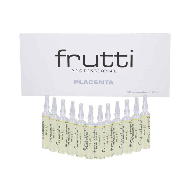 FRUTTI PROFESSIONNEL Ampoules avec placenta 12x10ml