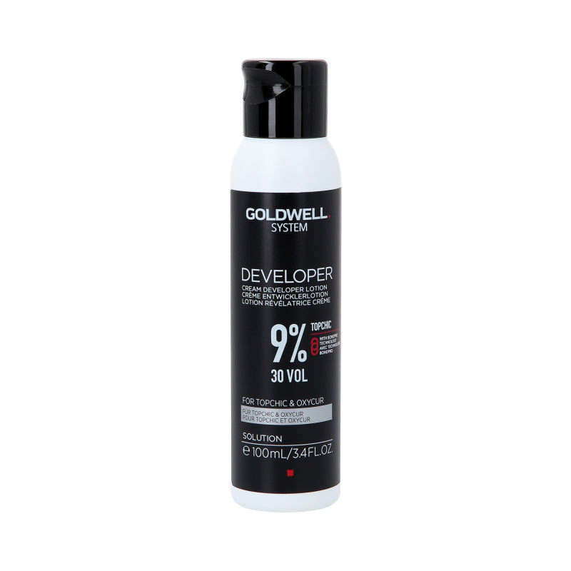 GOLDWELL DEVELOPER 30 VOL Lotion für permanente Färbung 9% 100ml