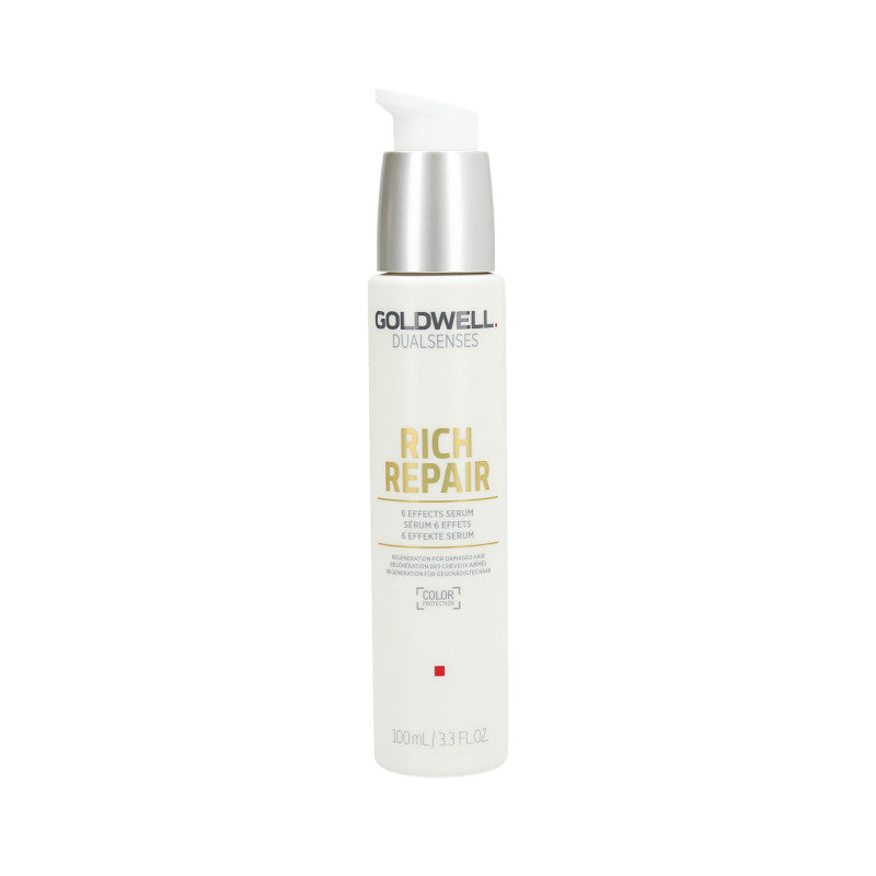 Goldwell Dualsenses Rich Repair Serum 6 efektów do włosów zniszczonych 100 ml