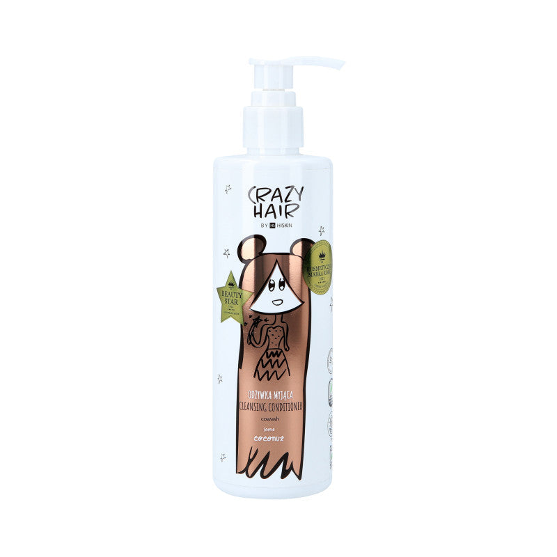 HISKIN CRAZY HAIR Reinigungsspülung mit Kokosnussduft, 300 ml
