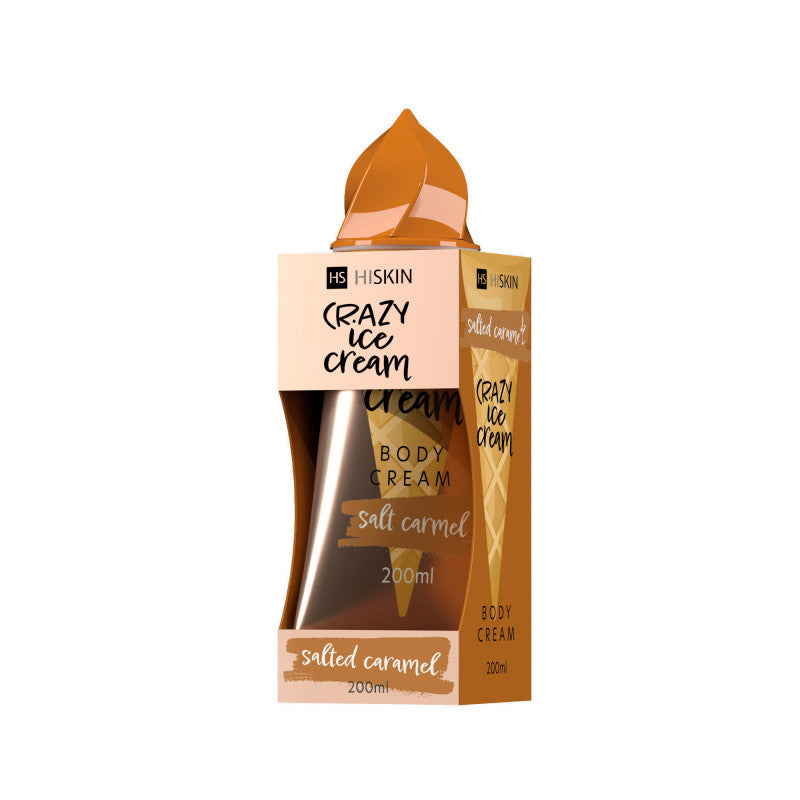 HISKIN CRAZY BODY Krem do ciała Słony Karmel 200 ml
