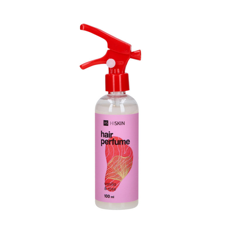 HISKIN HAIR Parfum pour cheveux Rose et Vanille 100 ml