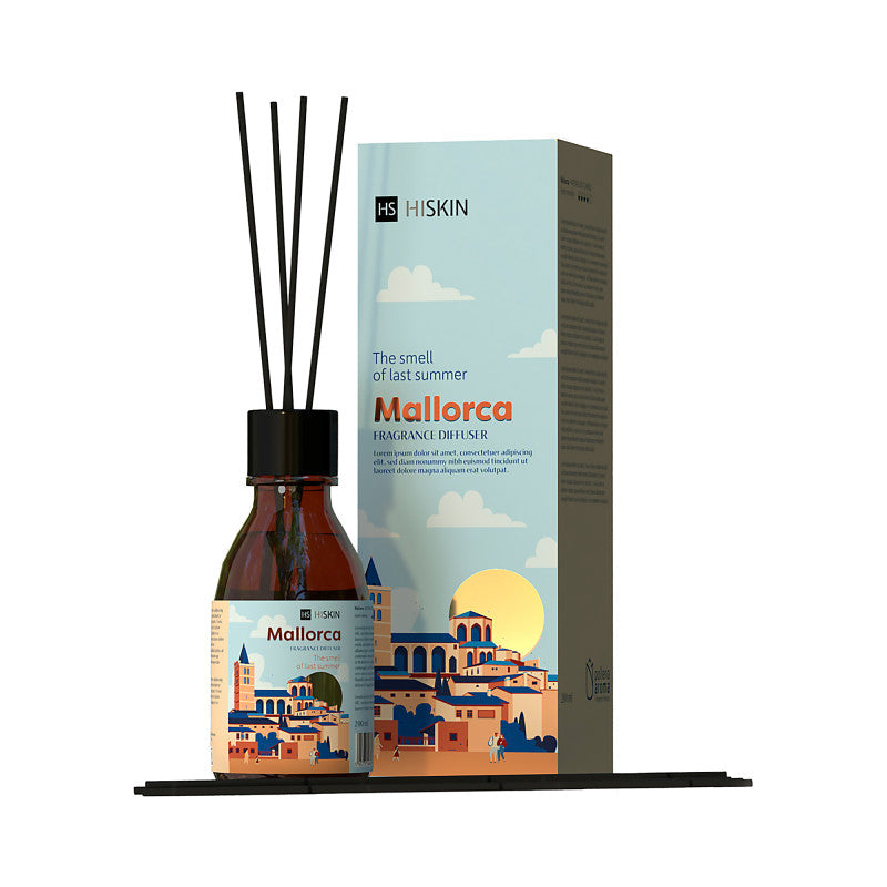 HISKIN HOME BON VOYAGE Diffuseur de parfum Mallorca 80 ml
