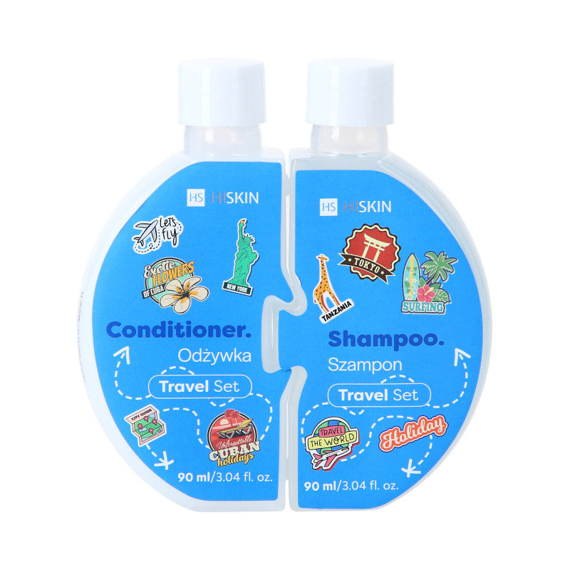 HISKIN PUZZLE HAIR Haarshampoo + Haarspülung 2 x 90 ml