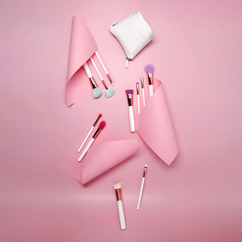 ilū basic Set mit 11 Make-up-Pinseln + Etui, Mehrfarbig #4