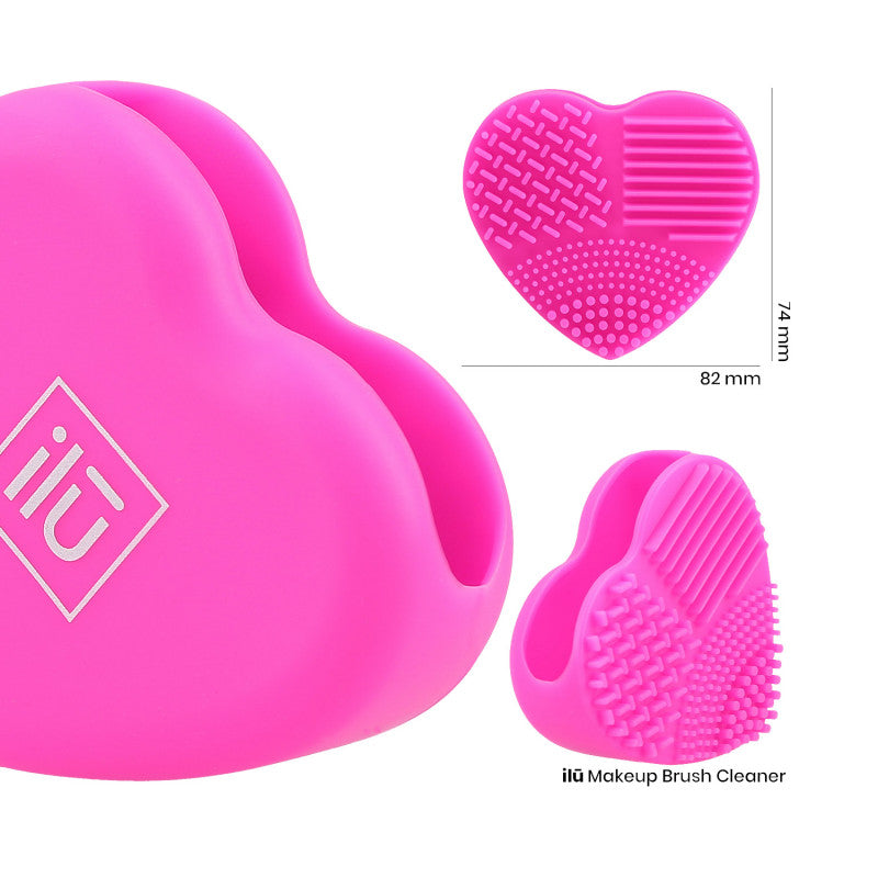 ilū Makeup Pinselreiniger, Dunkel Rosa #2