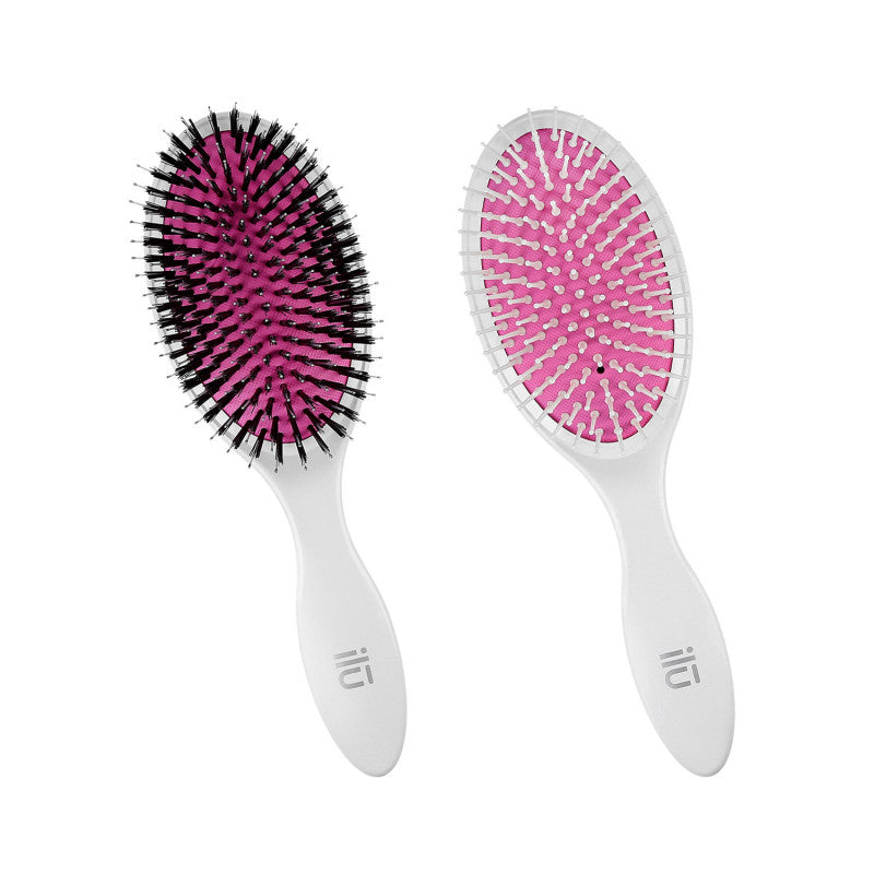 ilū Easy Detangling Set 2 Pcs Brosses à Cheveux