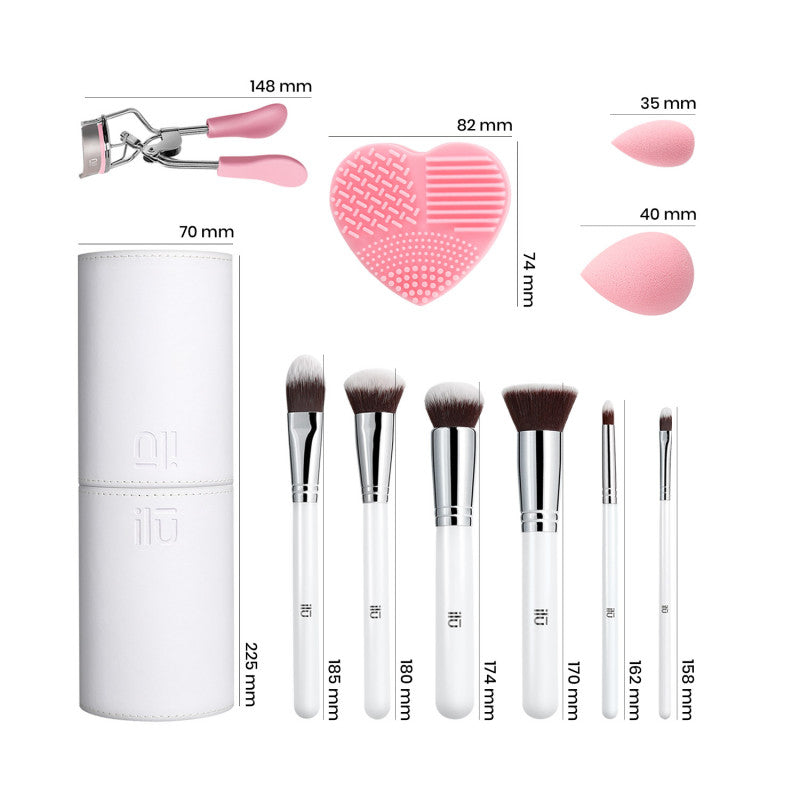 ilū Pink Is An Attitude - Zestaw pędzli i akcesoriów do makijażu #2