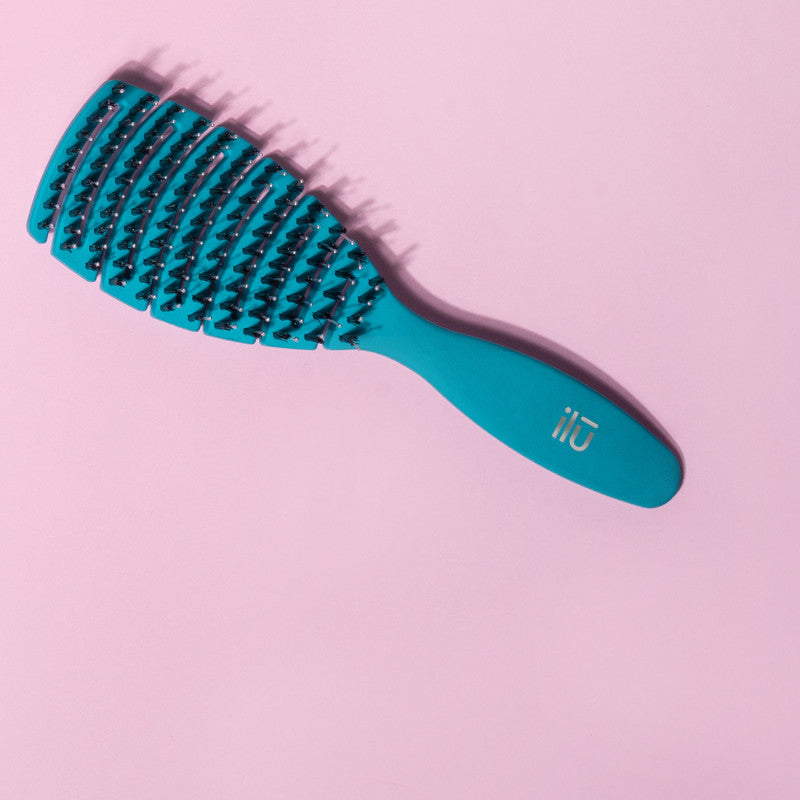 ilū My Happy Color Brosse A Cheveux Démêlante Ventilée, Turquoise #4