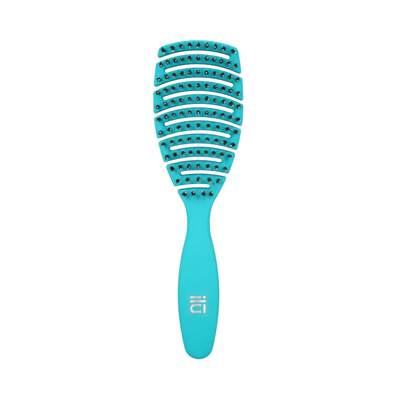 ilū My Happy Color Brosse A Cheveux Démêlante Ventilée, Turquoise #3
