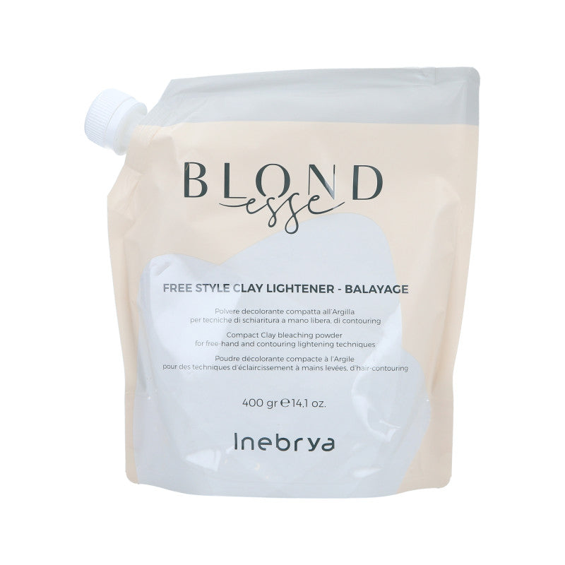INEBRYA BLONDESSE FREE STYLE 5 TONES Argile éclaircissante pour cheveux jusqu'à 5 tons 400g